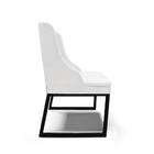 Cadeira Sala De Jantar Industrial Preto Kit 6 Liz Sint Pu Bra