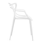 Cadeira Sala De Jantar Kit 2 Alegra Polipropileno Branco F02