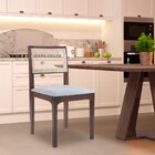 Cadeira Sala De Jantar Madeira Maciça Nivea Tela Rattan Sexta