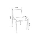 Cadeira Sala De Jantar Para Cozinha Iris Preto