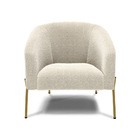 Cadeira Sala De Jantar Pé De Ferro Dourado Stella Bouclê D03