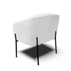 Cadeira Sala De Jantar Pé De Ferro Preto Kit 2 Stella Sintéti