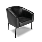 Cadeira Sala De Jantar Pé De Ferro Preto Kit 2 Stella Sintéti