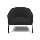 Cadeira Sala De Jantar Pé De Ferro Preto Stella Veludo D03 -