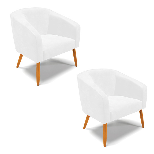 Cadeira Sala De Jantar Pé Palito Castanho Kit 2 Stella Sintét