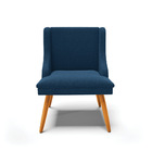 Cadeira Sala De Jantar Pé Palito Castanho Liz Bouclê D03 - D'