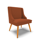 Cadeira Sala De Jantar Pé Palito Castanho Liz Bouclê Terra D0