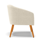 Cadeira Sala De Jantar Pé Palito Castanho Stella Bouclê D03 -