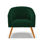 Cadeira Sala De Jantar Pé Palito Castanho Stella Bouclê D03 -