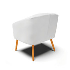 Cadeira Sala De Jantar Pé Palito Castanho Stella Sintético D0