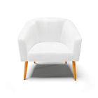 Cadeira Sala De Jantar Pé Palito Castanho Stella Sintético Pu