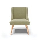 Cadeira Sala De Jantar Pé Palito Natural Kit 2 Liz Bouclê D03