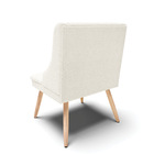 Cadeira Sala De Jantar Pé Palito Natural Kit 2 Liz Bouclê D03