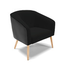 Cadeira Sala De Jantar Pé Palito Natural Kit 2 Stella Noz/lin