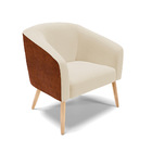 Cadeira Sala De Jantar Pé Palito Natural Kit 2 Stella Noz/lin