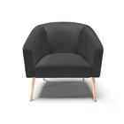 Cadeira Sala De Jantar Pé Palito Natural Kit 2 Stella Sintéti