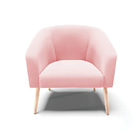 Cadeira Sala De Jantar Pé Palito Natural Kit 2 Stella Suede D