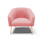 Cadeira Sala De Jantar Pé Palito Natural Kit 2 Stella Suede D