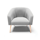 Cadeira Sala De Jantar Pé Palito Natural Kit 2 Stella Veludo