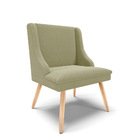 Cadeira Sala De Jantar Pé Palito Natural Kit 6 Liz Bouclê D03