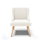 Cadeira Sala De Jantar Pé Palito Natural Liz Boucle D03 - D'r