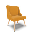 Cadeira Sala De Jantar Pé Palito Natural Liz Boucle D03 - D'r