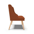 Cadeira Sala De Jantar Pé Palito Natural Liz Bouclê Terra D03