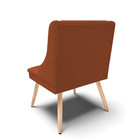 Cadeira Sala De Jantar Pé Palito Natural Liz Bouclê Terra D03