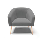 Cadeira Sala De Jantar Pé Palito Natural Stella Noz/linho D03