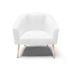 Cadeira Sala De Jantar Pé Palito Natural Stella Sintético Pu