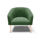 Cadeira Sala De Jantar Pé Palito Natural Stella Suede D03 - D