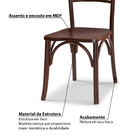 Cadeira Samara Em Madeira Maciça - Imbuía