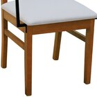 Cadeira Savana Com Braços Madeira Maciça Encosto Ripado Assen