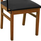 Cadeira Savana Com Braços Madeira Maciça Encosto Ripado Assen