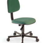 Cadeira Secretária Base Giratória Linha Economy Verde