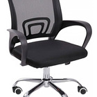 Cadeira Secretária De Escritório Giratória Mesh Preta