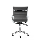 Cadeira Secretária Giratória Esteirinha Charles Eames Cinza