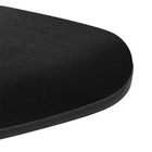 Cadeira Secretária Injetada Base Giratória C/ Capa Preto