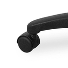 Cadeira Secretária Injetada Base Giratória C/ Capa Preto