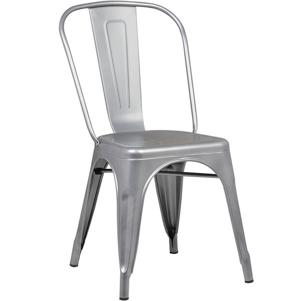 Cadeira Sem Braço Iron-rivatti - Cinza