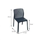 Cadeira Sem Braço Vega  Amarelo