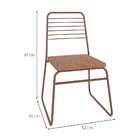 Cadeira Serena Corten