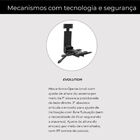 Cadeira Sky Assento Crepe Base Caixa Fixa Metalica Preta - 54