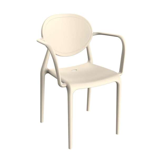 Cadeira Slick Com Braço Marzipan
