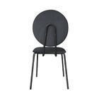 Cadeira Sofia Veludo Preto - Fdecor