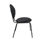 Cadeira Sofia Veludo Preto - Fdecor