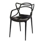 Cadeira Solna Allegra De Policarbonato Preta