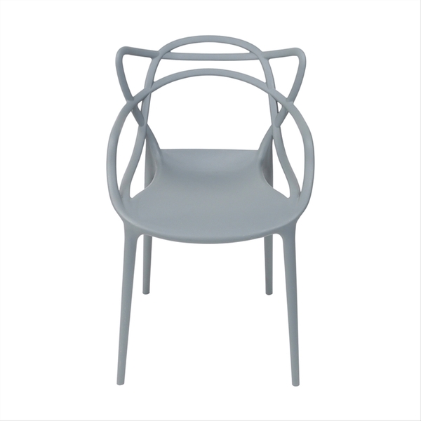 Cadeira Solna De Polipropileno Cinza - Or Design