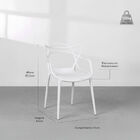 Cadeira Solna De Polipropileno Preta - Or Design