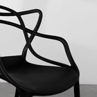 Cadeira Solna De Polipropileno Preta - Or Design